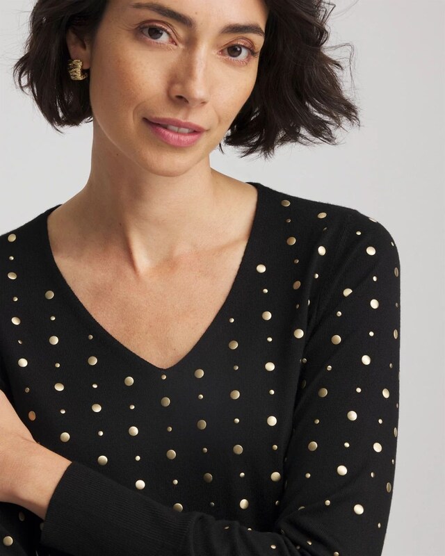 Ella Embellished Pullover Sweater - image 4